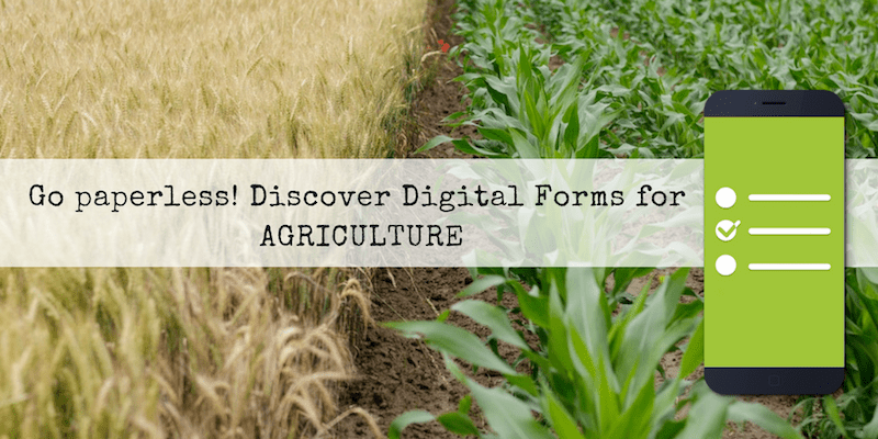 Digital Forms For Agriculture