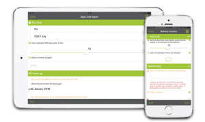 Kizeo Forms App on mobile devices