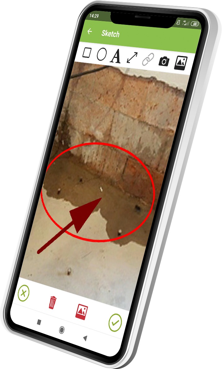 waterproofing inspection app