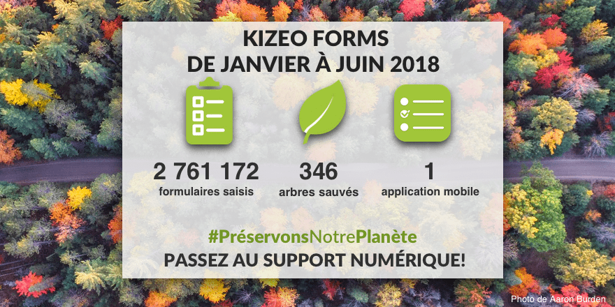 Arbres sauvés formulaires numériques