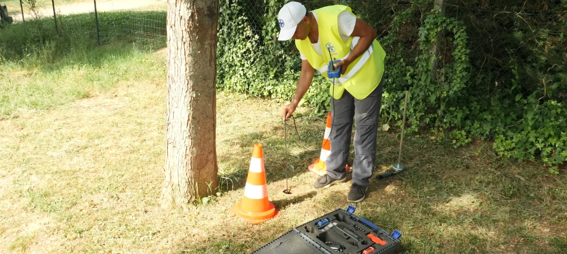 Bannire de tmoignage de vonRoll Hydro spcialis dans la recherche de fuite