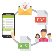 Compartir documentos con formularios digitales