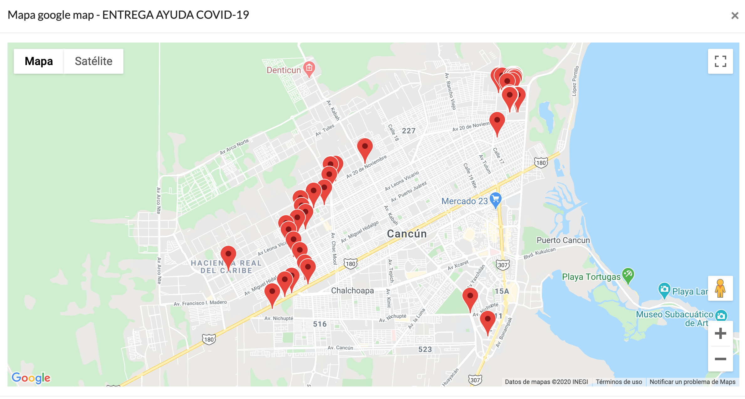 Digitalización del registro y seguimiento de ayuda COVID