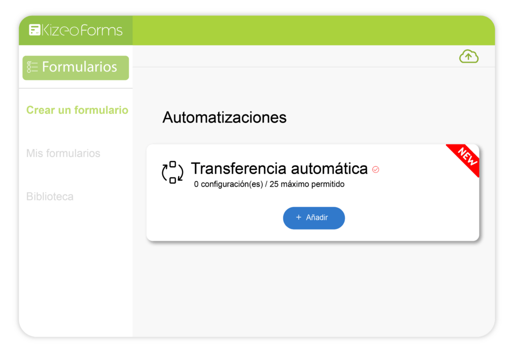 3. Transferencia automática